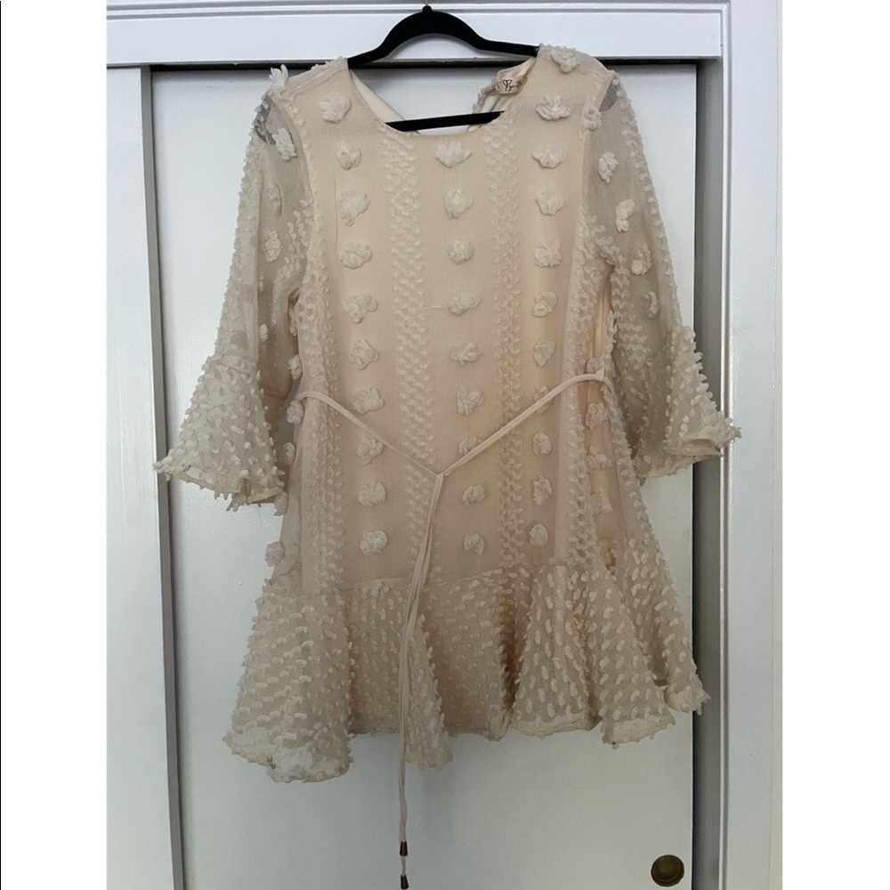 Cream dress